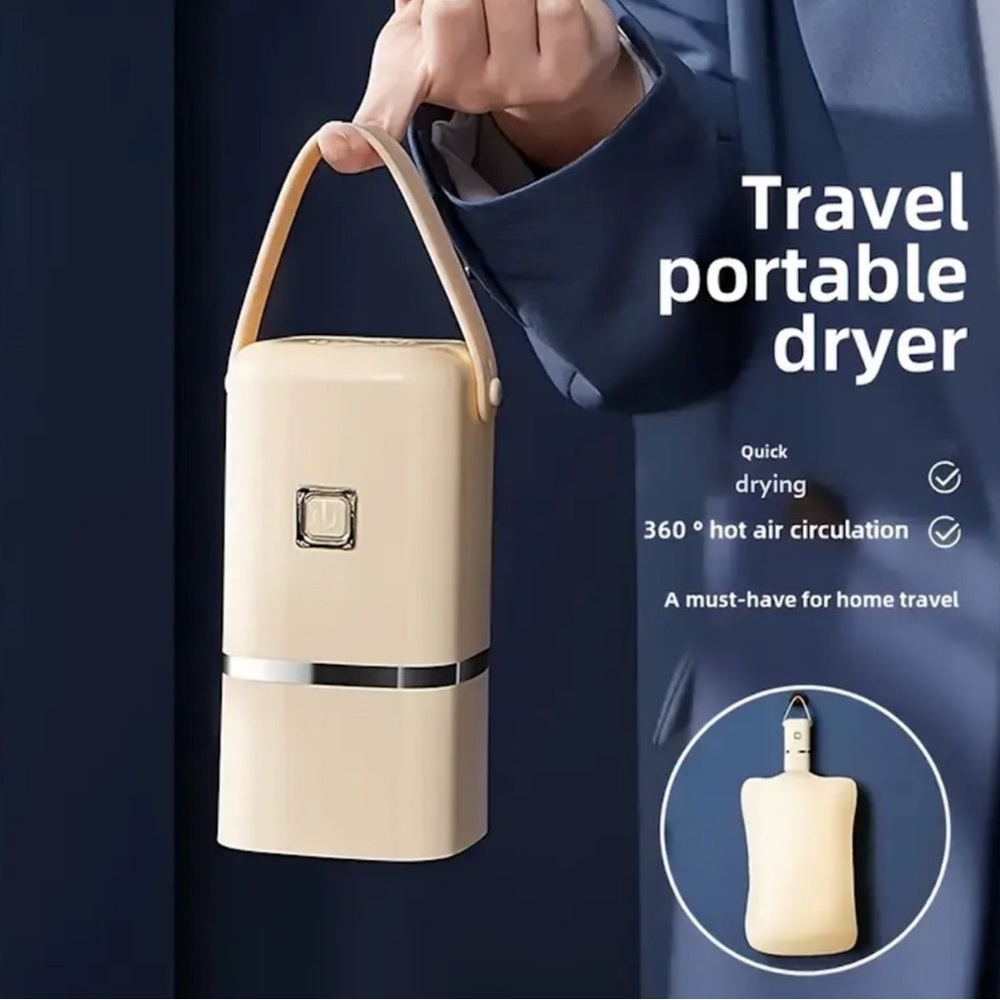 New Travel Portable Mini FAST Dryer with Timer Function Compact